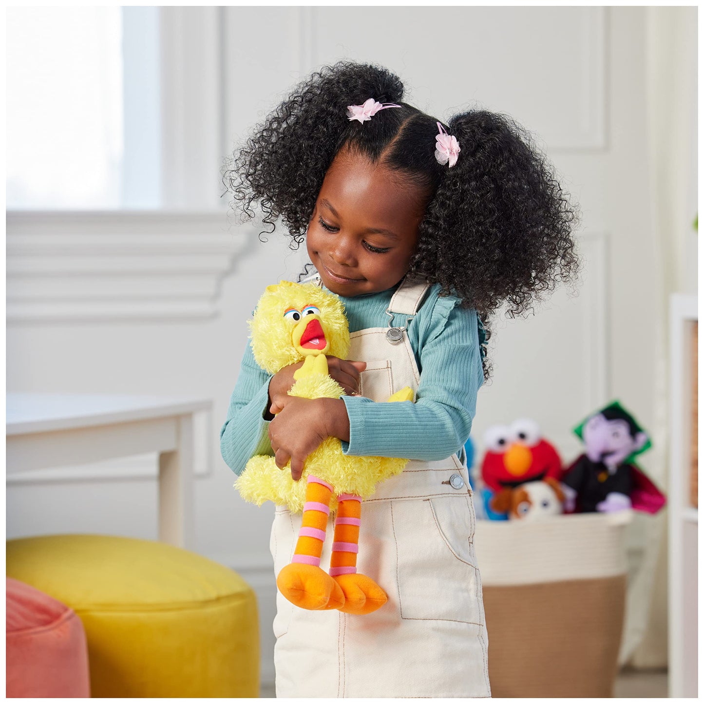 GUND Big Bird Plush Toy, 14" Premium Muppet, Yellow, Soft Polyester, Ages 1 & Up, Model 6047450