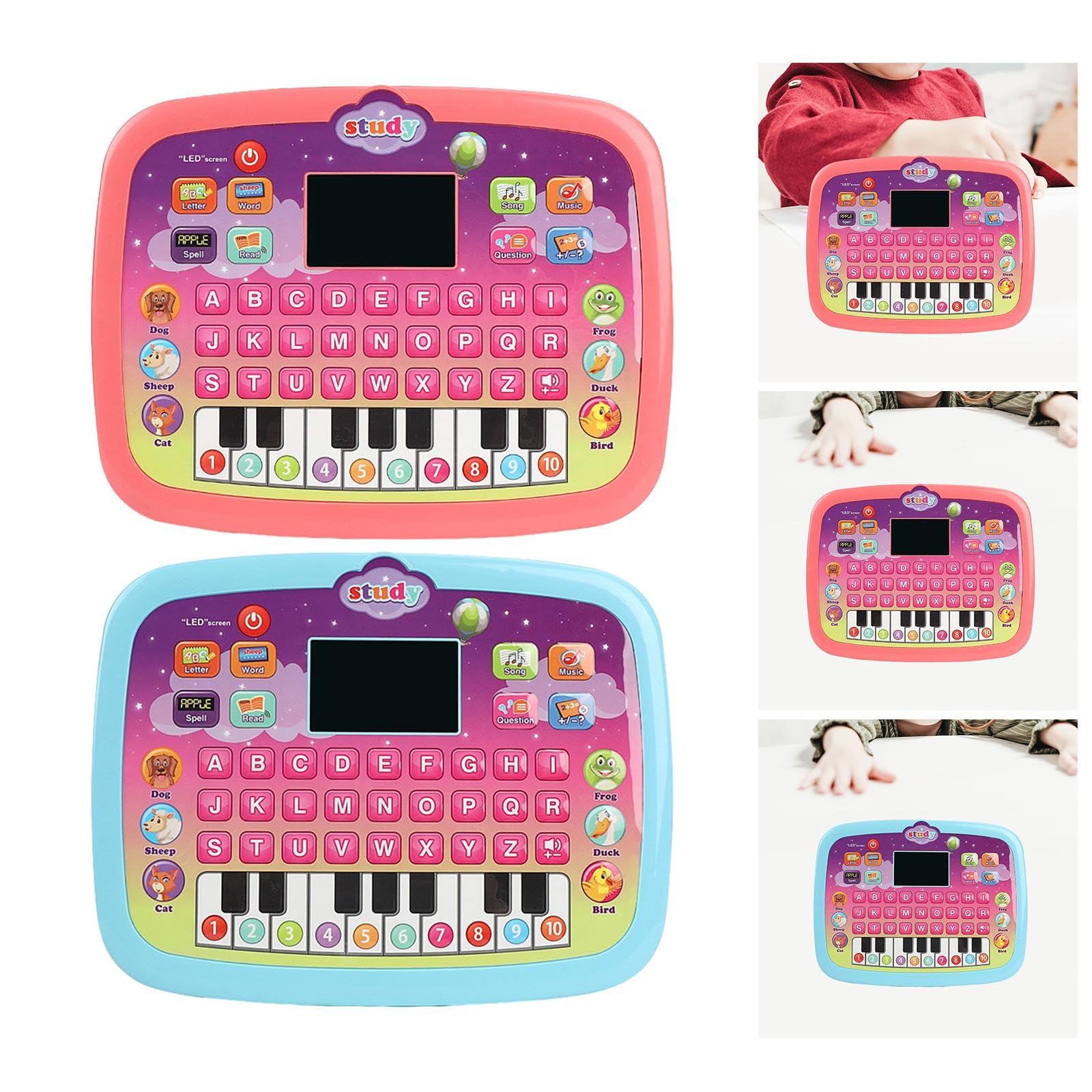 The Style Sutra Kids Early Learning Machine Abc Learning For Girls Boys Age 3 4 5 6 Children Pink