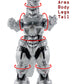 Twcare Set Of 2 Mecha Godzilla Earth Mechagodzilla Kiryu Toys, Kaiju Universe Action Figures King Of The Monsters Movable Joints