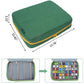 KISLANE Toy Car Storage Case - Holds 48 Cars, Green Polyester, Model KL20010