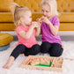 Melissa & Doug Pizza Party Wooden Pretend Play Food Set With 36 Toppings, Preschool Toy Pretend Food, Play Wooden Pizza And Cutt