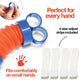 Finger Poppers Fidget Toy For Kids - Hand Exercisers Pop Tube Mini Fidget Toys - Sensory Toy For Girls And Boys - Finger Strengthener And Occupational Therapy Toy Stocking Stuffers - Pack Of 2