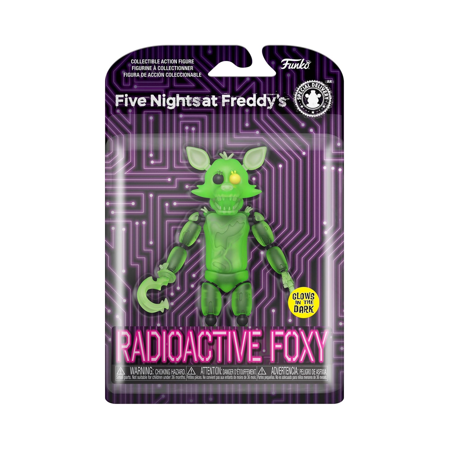 Funko Pop! Action Figure: Five Nights at Freddys - Radioactive Foxy (Glow in The Dark)