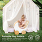 Tiny Land Kids Tent With Star Lights, Large Indoor Playhouse Tent, 53' X 36' Play Tent For Girls And Boys, Use For Reading Nook, Playroom, Sleepover Tent