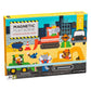 Petit Collage Magnetic Play Scene, Construction Site - Magnetic Game Board with Mix and Match Magnetic Animal Friends, Ideal for