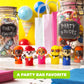 Ginsey PAW Patrol 10-Piece Finger Puppet Set - Educational Bath & Beach Toys, Plastic, 2nd Gen, Model 58661