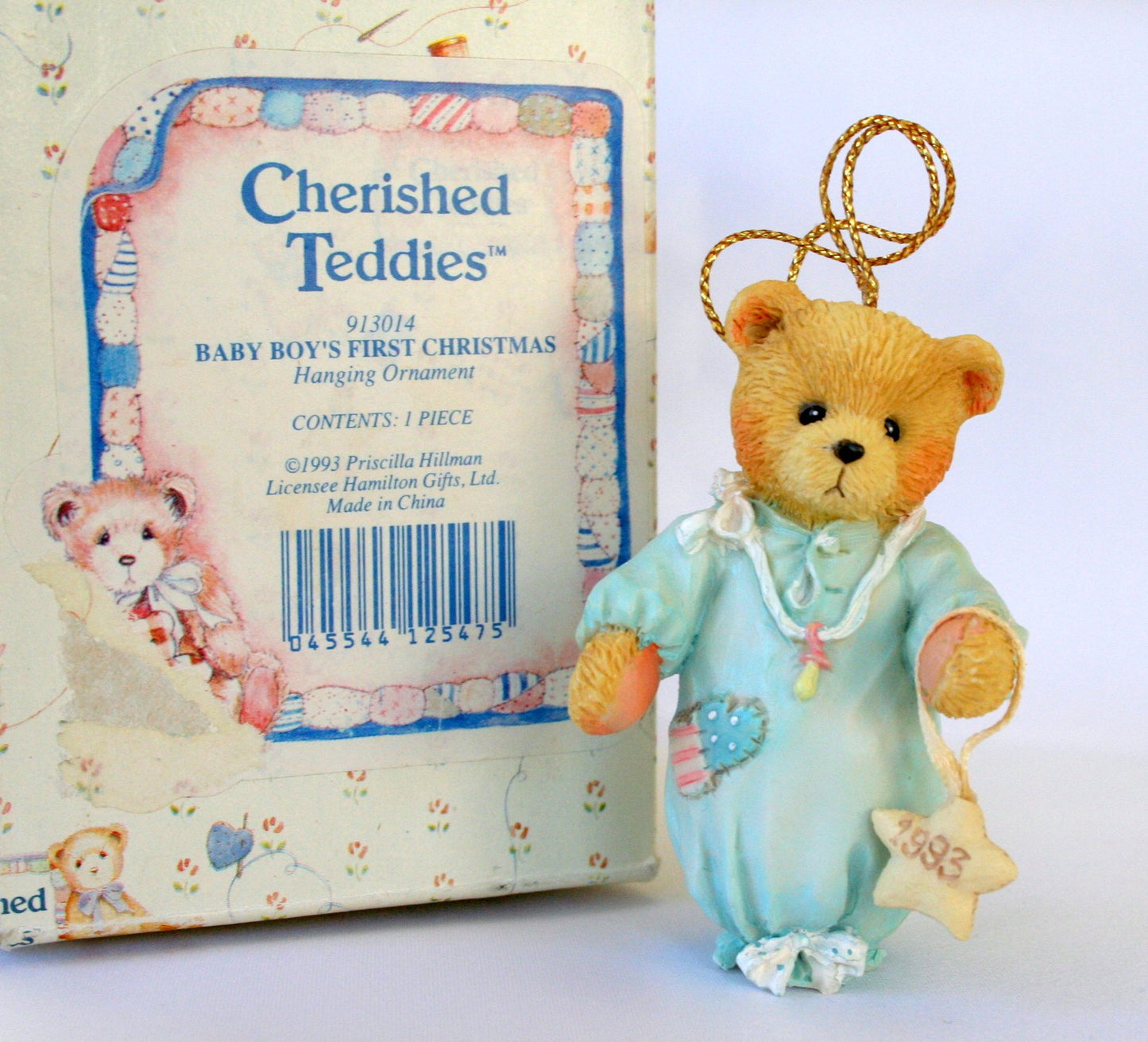 Cherished Teddies Baby'S First Christmas 913014