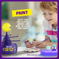 Dan&Darci 360 Orbiting Solar System for Kids - Paint & Build Model Kit - Arts and Crafts for Kid Ages 8-12, 4-6, 4-8, 6-8 - Spac