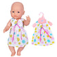 Ebuddy 6 Sets Doll Clothes Outfits For 43Cm New Born Baby Dolls, 15Inch Baby Dolls, American 18 Inch Girl Doll