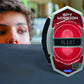 Lexibook - Spy Mission, Spy Motion Detector With Alarm, Light Effects, Detection Up To 30 Centimeters, Black/Red, Rpspy05