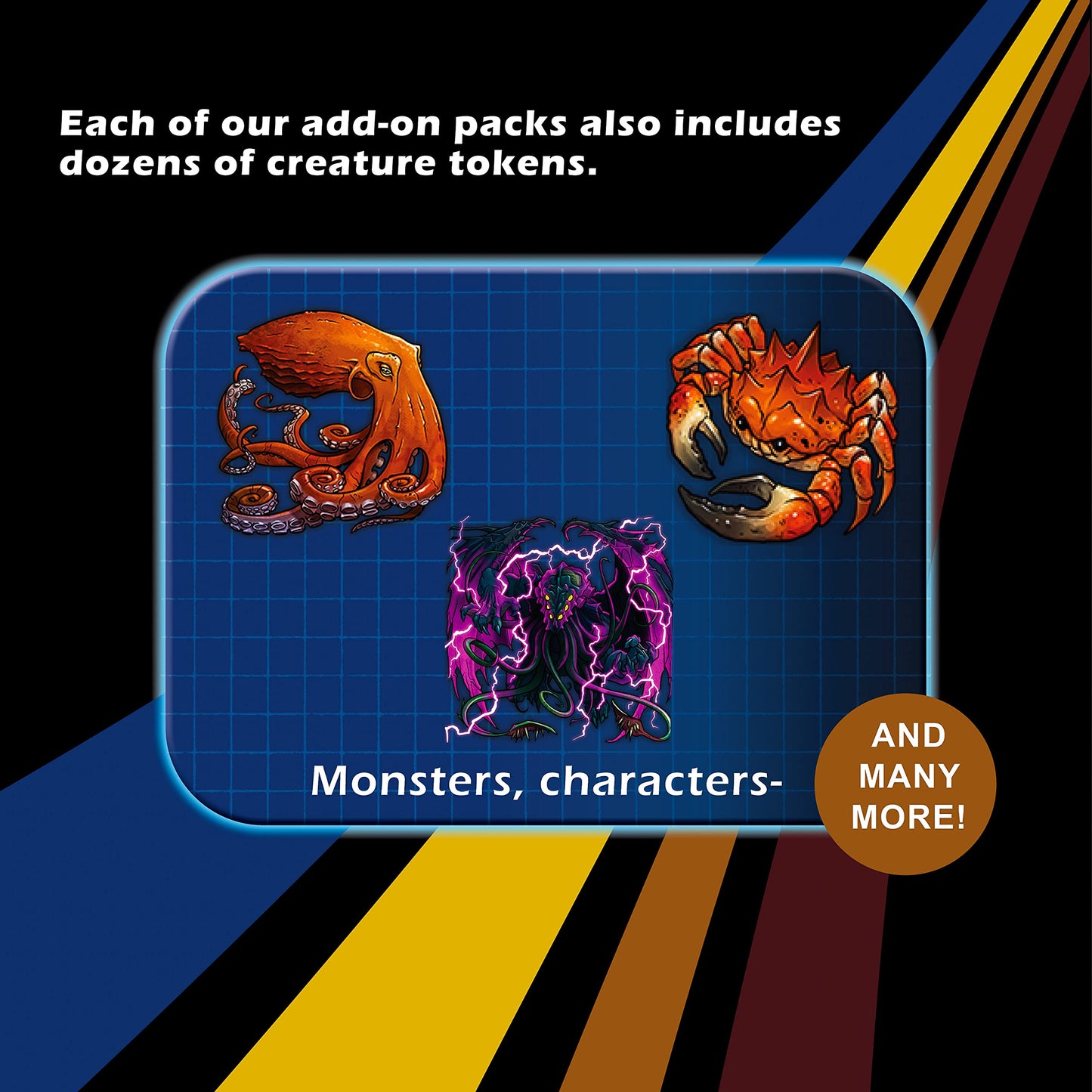 Dungeon Craft: Brine Break Pack 2D Terrain Set Ttrpg