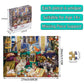 Lzbabyily Jigsaw Puzzles 1000 Pieces for mature-themeds  Cat Puzzle Animal mature-themed Toys  27x20 Unique Difficult and Challenge Large Puzzle Game Toys Gift