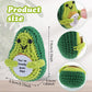 Grevosea Funny Positive Avocado, 3 Inch Mini Positive Avocado Crochet Cute Wool Funny Knitted Positive Avocado Doll Gifts For New Year Birthday Gifts Friends Party Decoration Encouragement