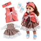 12-16 Inch Baby Doll Clothes | Clothes Gift For Infant | New Born Baby Dolls | 12 Inch Baby Doll | 14 Inch Reborn Doll Clothes F