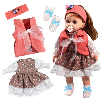 12-16 Inch Baby Doll Clothes | Clothes Gift For Infant | New Born Baby Dolls | 12 Inch Baby Doll | 14 Inch Reborn Doll Clothes F