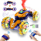 NESTALK Gesture Sensing RC Stunt Car Toys for Boys 6-12 Years Old, 2.4GHz Hand Controlled Cars with Light & Music & Spray 360 Ro