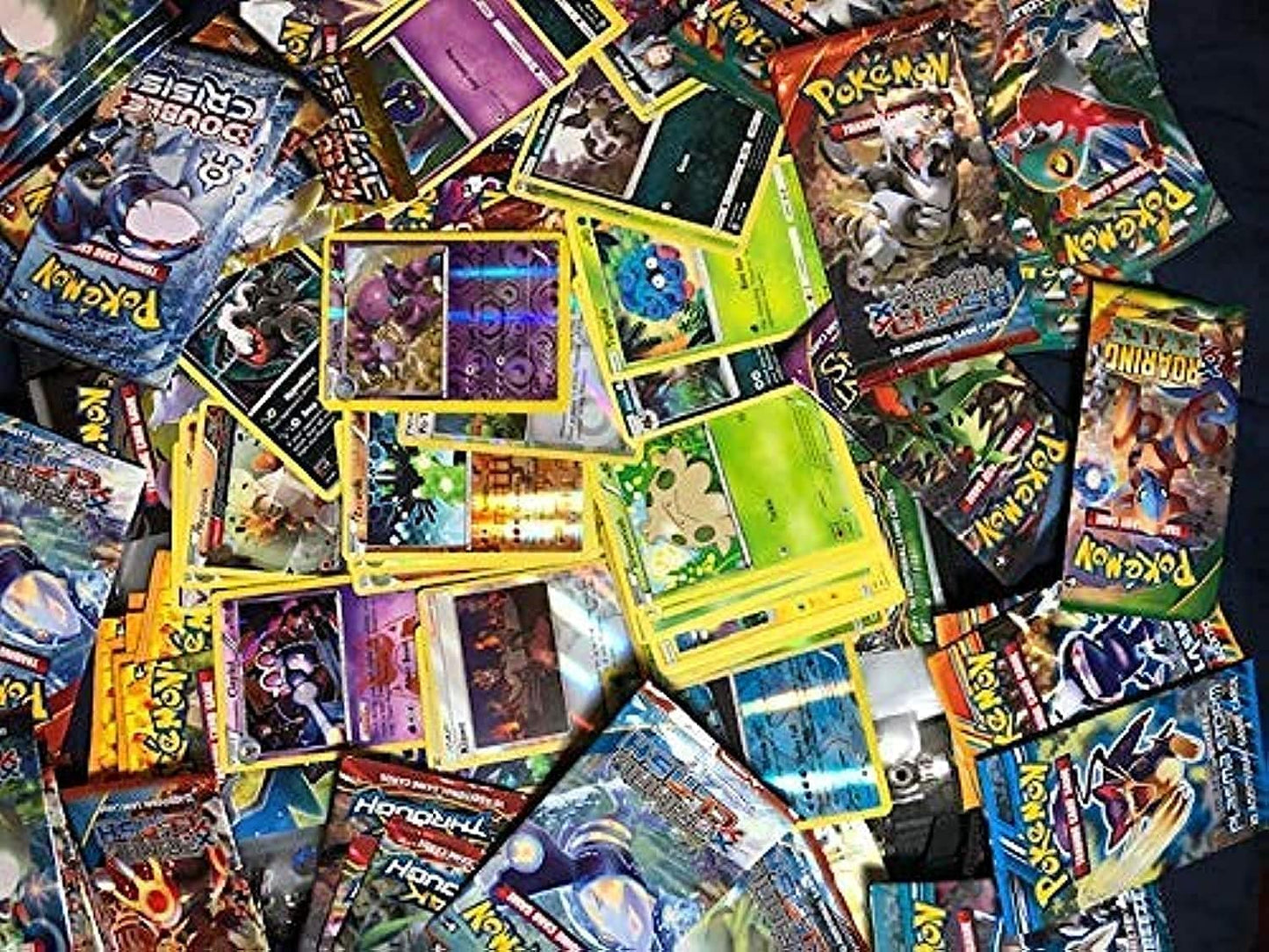 Pokemon Limited Edition Tcg: Random Cards From Every Series, 100 Cards In Each Lot