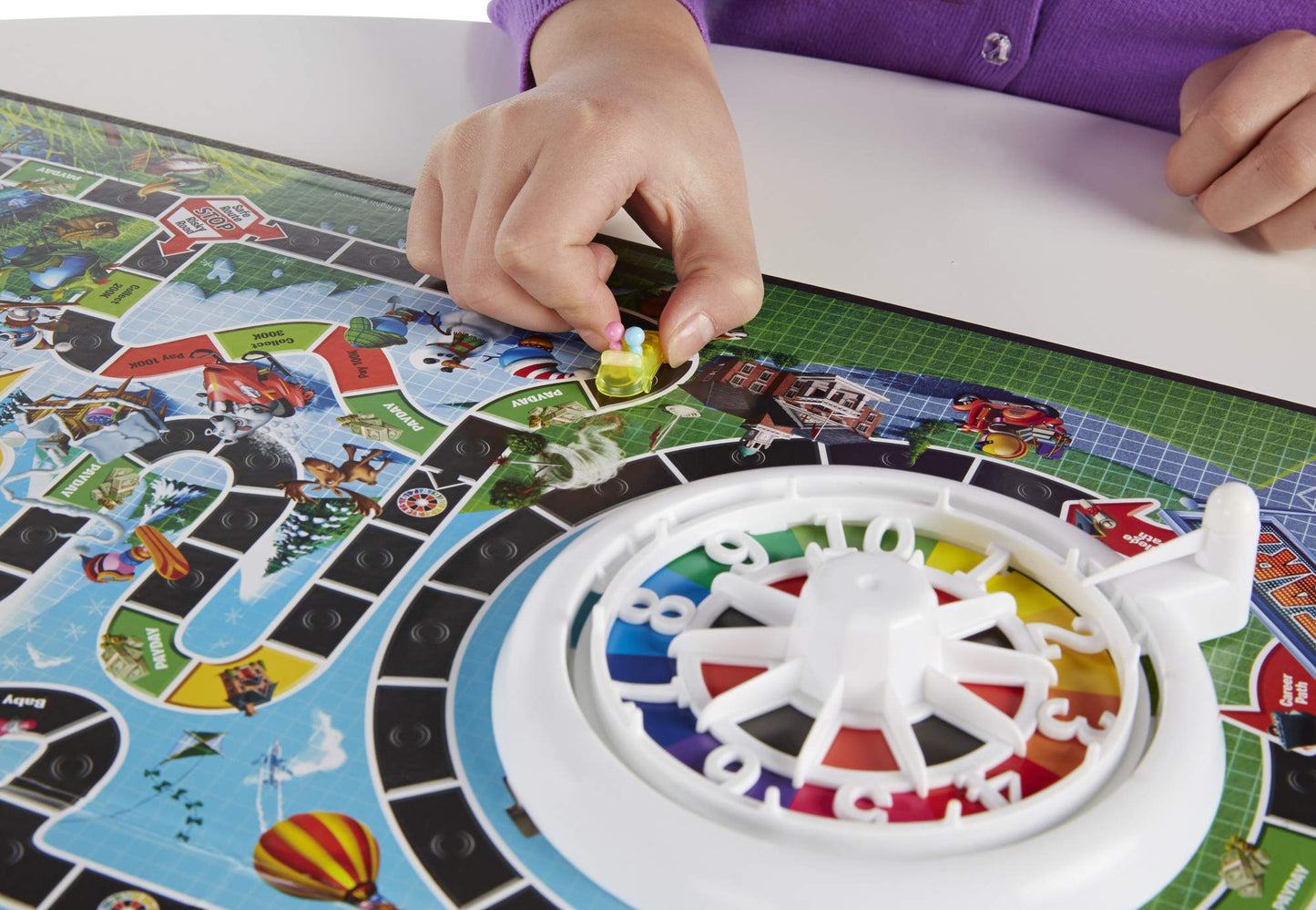 Hasbro Gaming The Game of Life Electronic Banking - Multicolor, 15.75"x10.51"x1.97", Model A6769, Paper Material