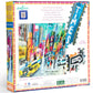 eeBoo 1000 Piece Puzzle - Times Square Jigsaw, 23x23 inches, Glossy Cardboard, Multicolor, Model PZTTMS