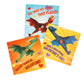 Playhouse Flying Dragons Valentines Day Card Set for Kids, 28 Card Pack & Envelopes - Fold and Fly Paper Airplanes - Great for