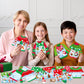 CY2SIDE 12 Set Christmas Ugly Sweater Scene Sticker for Kids Make a Winter Sweater Scene with Penguin Sticker Make Your Own Chri