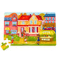 Upbounders- Fun Outside 48 Piece Floor Puzzle, Multicultural Beginner Jigsaw Puzzle With African American Children Boys Girls At Play, Ages 4+