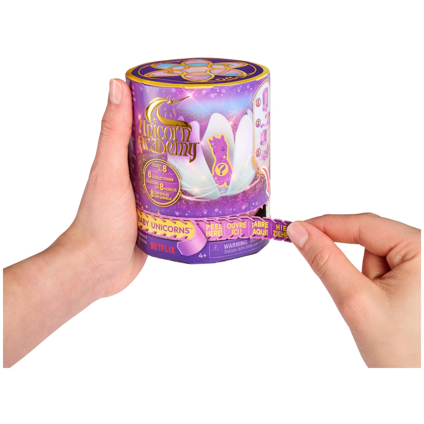 Unicorn Academy Collectible Baby Unicorn Toy - Surprise Figure Blind Box, Red, Model 6069341, Ideal for Girls Ages 4 and Up