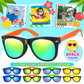 Pool Party Favors Beach Party Favors - 48 Pcs Pool Toys For Kids Ages 3 4 5 6 7 8 Beach Balls Bulk, Sand Bucket And Shovels Set, Kids Sunglasses Bulk, Beach Summer Toys, Pool Party Supplies Sand Toys