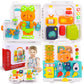 Toddler Toys Age 1-2, Musical Montessori Busy Board, Early Educational Toys For 1-2 Year Old, Motor Skills Developmental Toy, To