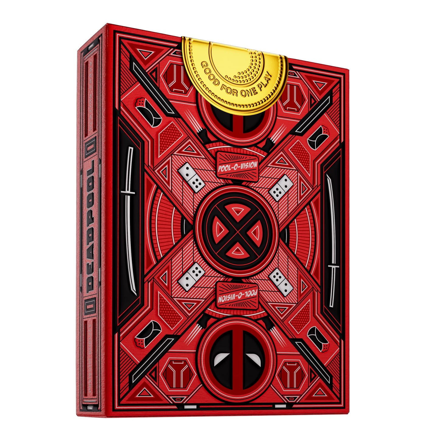 Deadpool enhanced Playing Cards