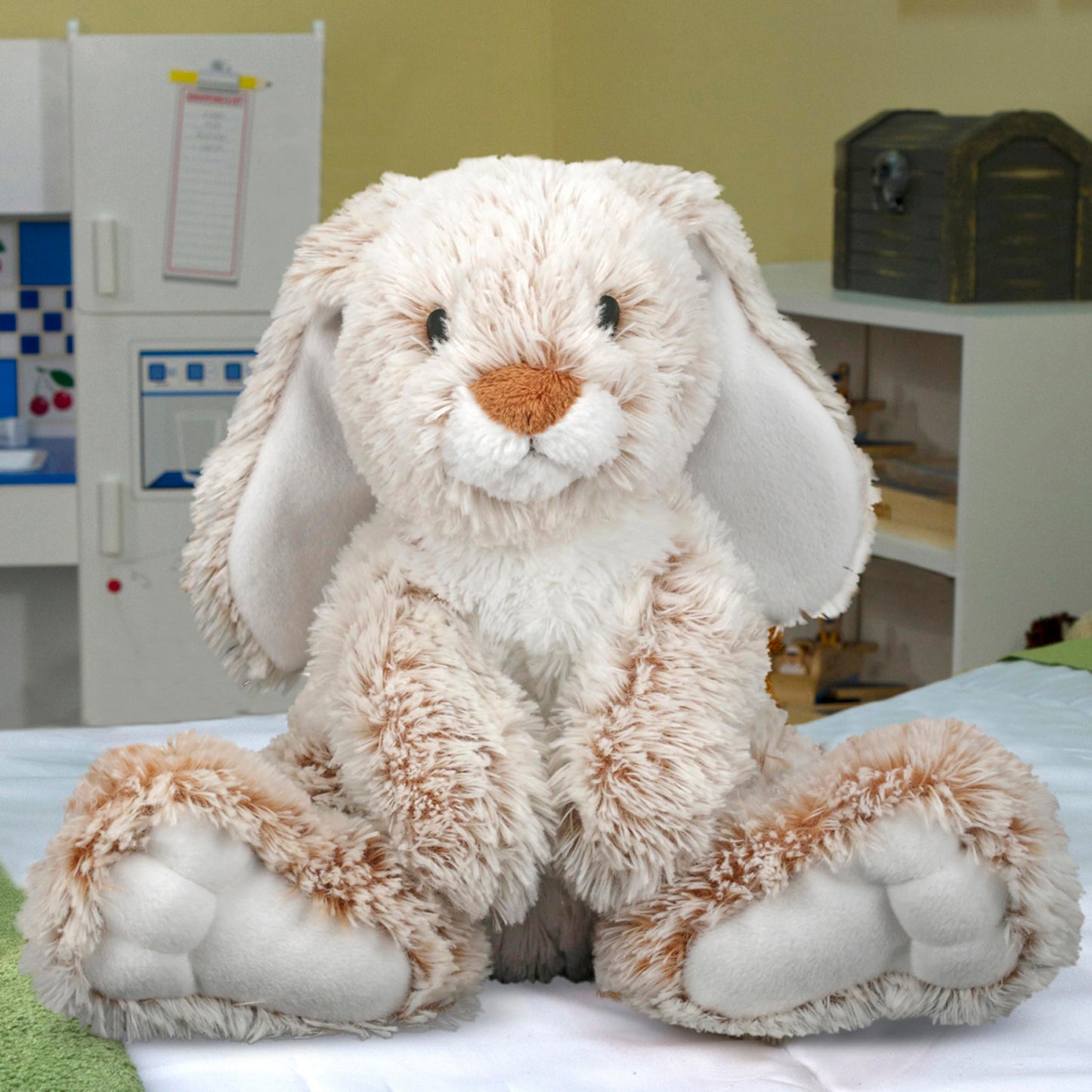 Melissa & Doug Burrow Bunny Rabbit Stuffed Animal (9 Inches)