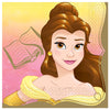Disney Princess Luncheon Napkins, 6.5' (16-Pack) - Deluxe Party Napkins, Perfect For Themed Parties And Celebrations, Belle