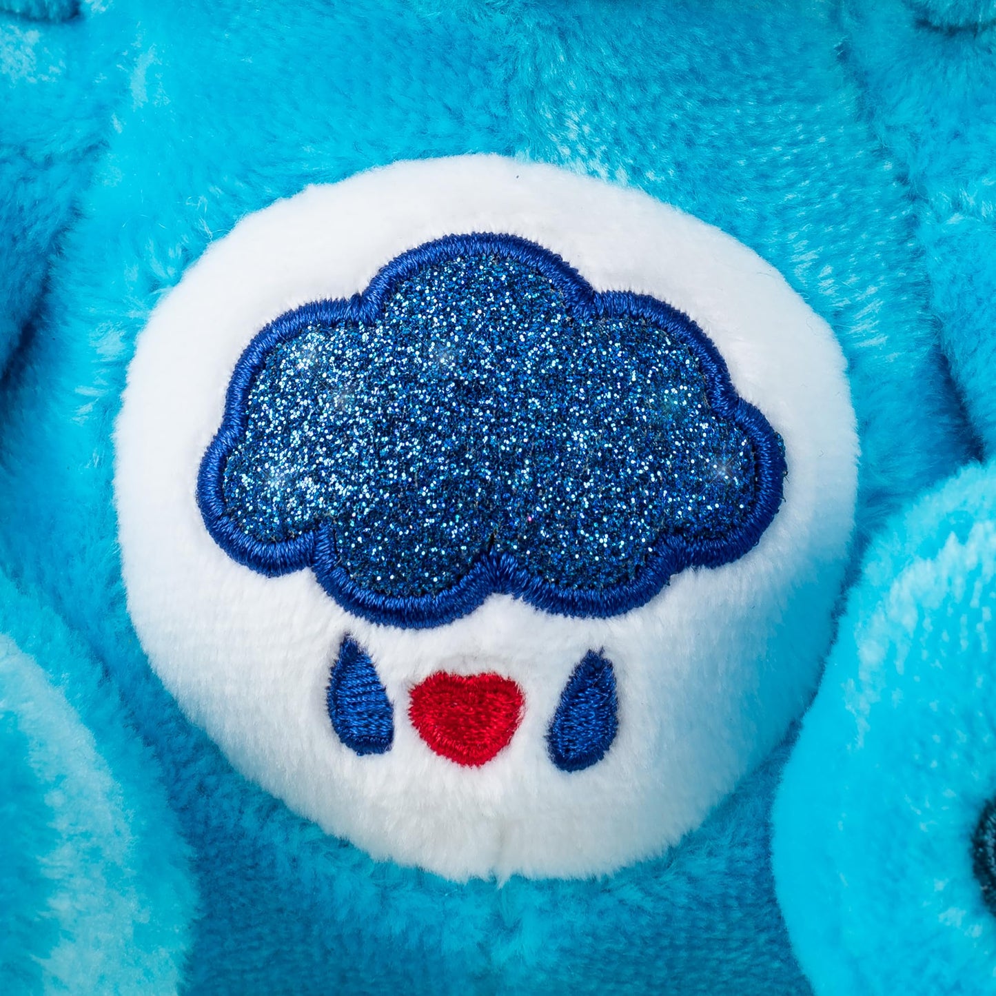 Care Bears 8" Fun-Size Plush - Badtz-Maru as Grumpy Bear, Blue, Soft Polyester, Ideal for Ages 4+, Model 22717