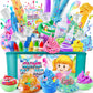 DIY Slime Kit for Girls  Slime Making Kit for Kids  Glimmer Crunchy  Butter  Foam  Cloud Slime with Mermaid Add-ins  Foam Balls  Charms  Glitters  Party Favors Gift Toys for Kids 3-12