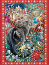 Buffalo Games - Christmas Cat-Tastrophy - 750 Piece Jigsaw Puzzle For Adults Challenging Puzzle Perfect For Game Nights - 750 Piece Finished Size Is 24.00 X 18.00, Large