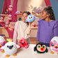 Pets Alive Chirpy Birds Electronic Pet - Flamingo Color, Model 9537A, Includes Stickers, Comb, Fluffy Clay, Plush Toy for Girls