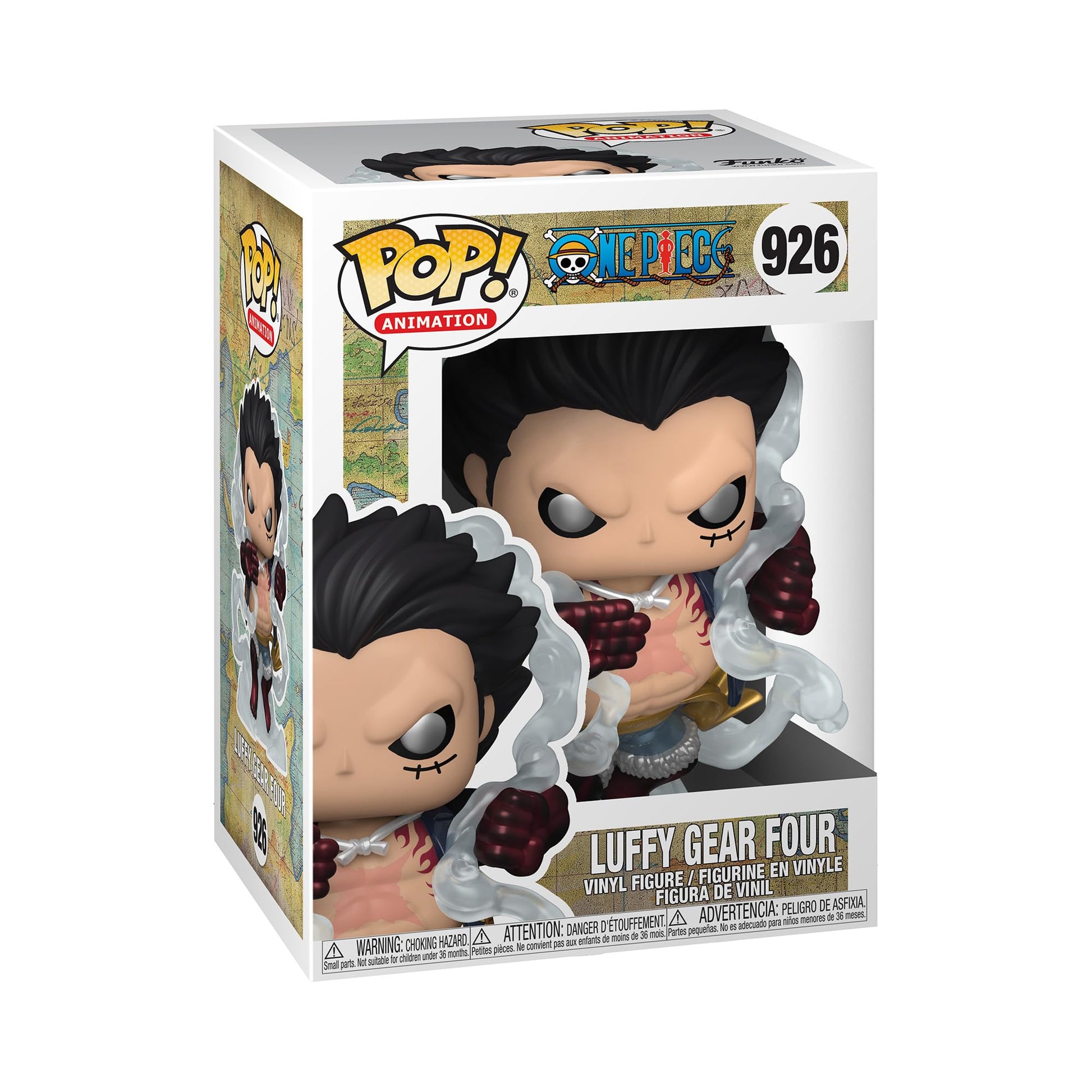 Funko Pop! One Piece: Luffy Gear Four #926 limited availability with Chalice Collectibles Pop Protector Case