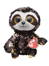 Ty Dangler Sloth Flippable Plush Toy - 23cm, Multicolored, Polyester, Model 607-36780
