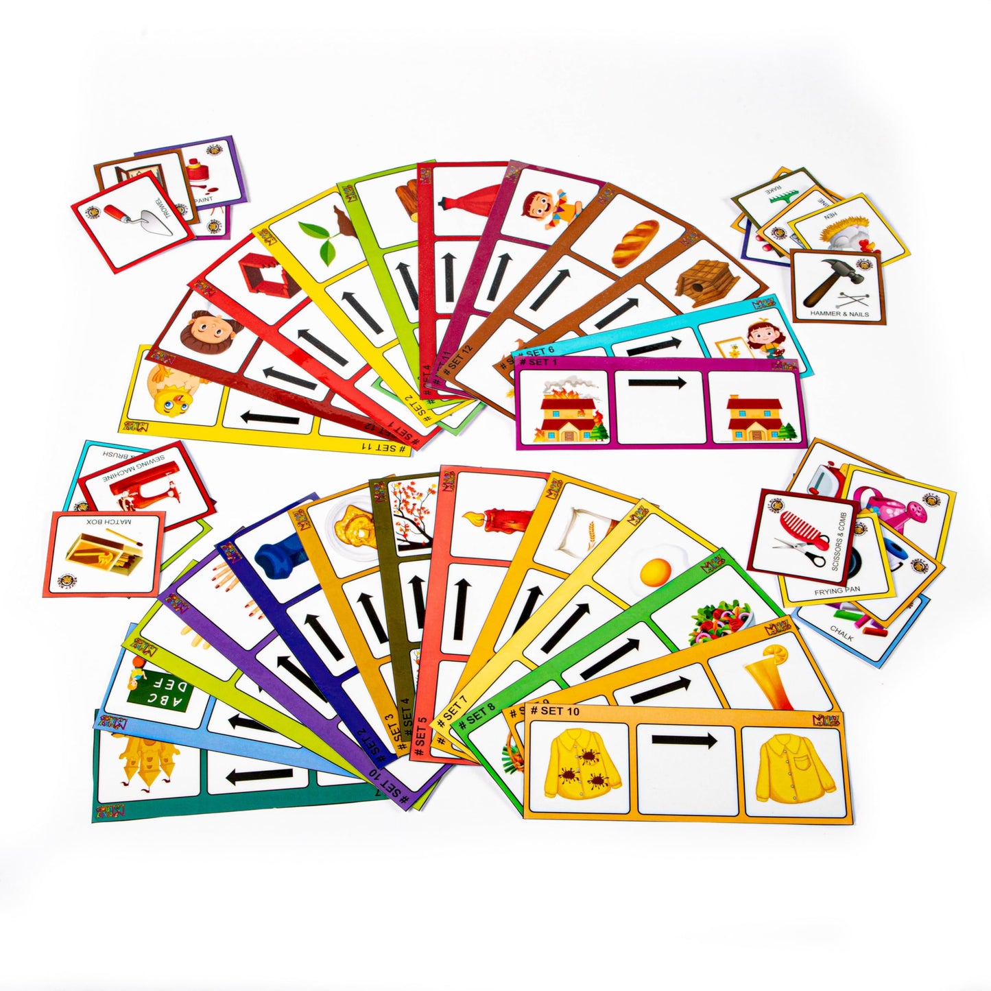 Monkey Minds//Match It  Find The Tool //Early Educational Toy And Learning Activity//Concept Of Part To Logic And Reasoning Pl