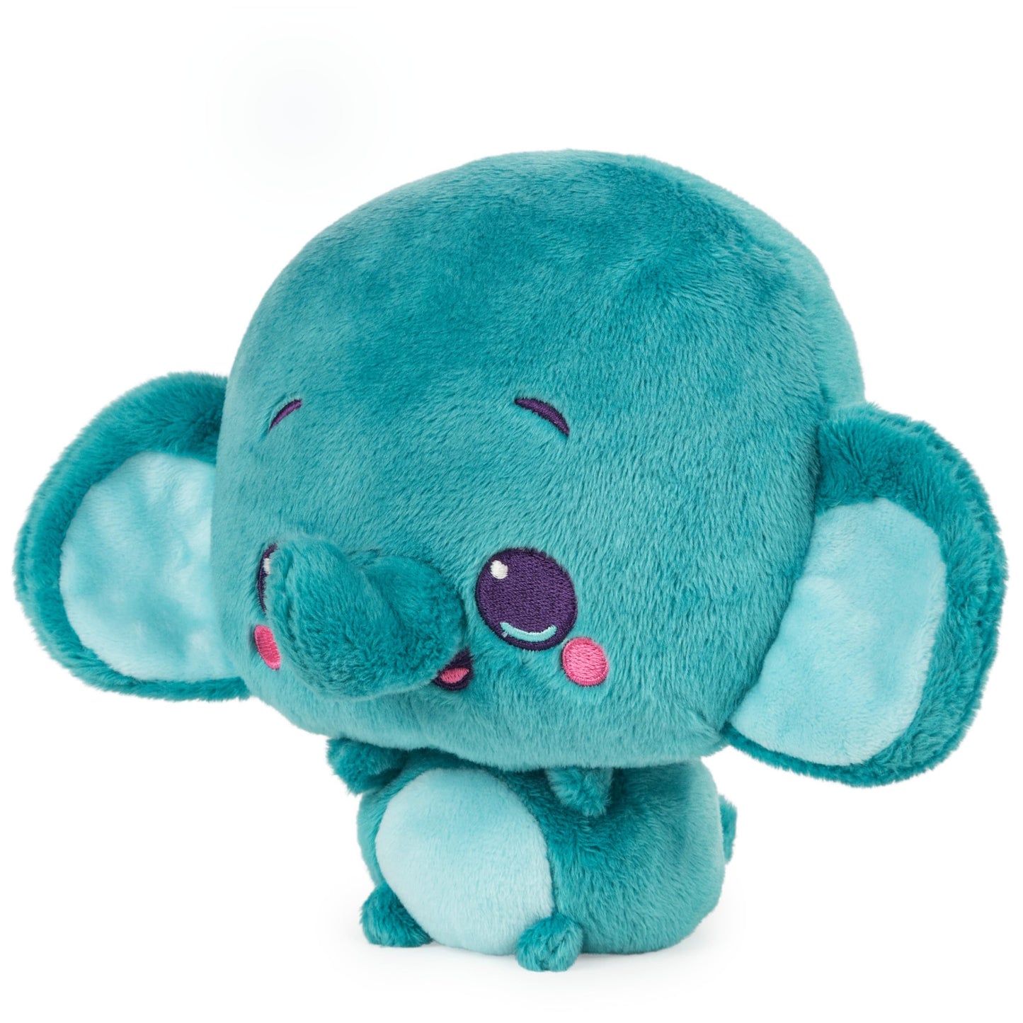 GUND Drops  Tony Trunks  Expressive enhanced Stuffed Animal Soft Plush Pet  Teal  6