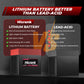 Hicrank Lithium Lifepo4 Power Wheels Ride On Toy Replacement Battery 12V 12Ah,2X Acceleration Capability, (Charger Included) Rec