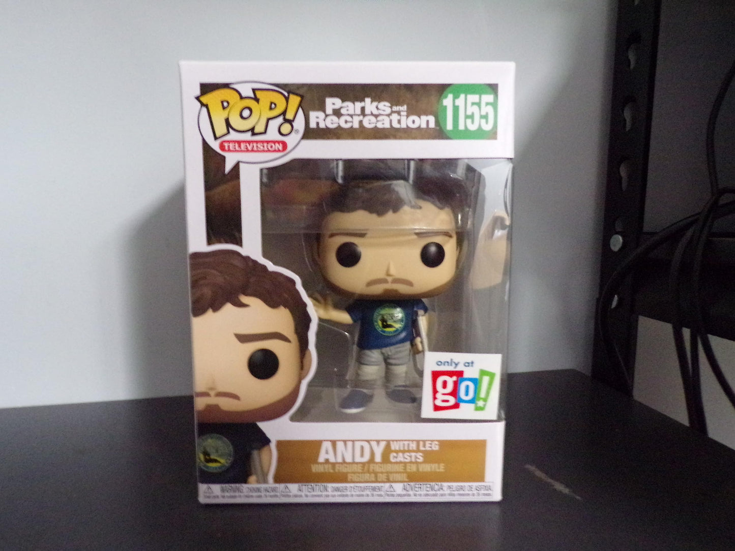 Funko, Parks And Rec Andy In Leg Casts Pop! Vinyl Exclusive