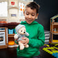 Ganz 9' Get Well Soon Teddy Bear With Gray Hoodie - Feel Better Gift For Kids & Women (Tan Nose Stuffed Animal)