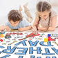 Ohome Fathers Day Giant Coloring Poster/Tablecloth - 30 X 72 Inches Jumbo Coloring Banner Kids Crafts Activities - Happy Fathers