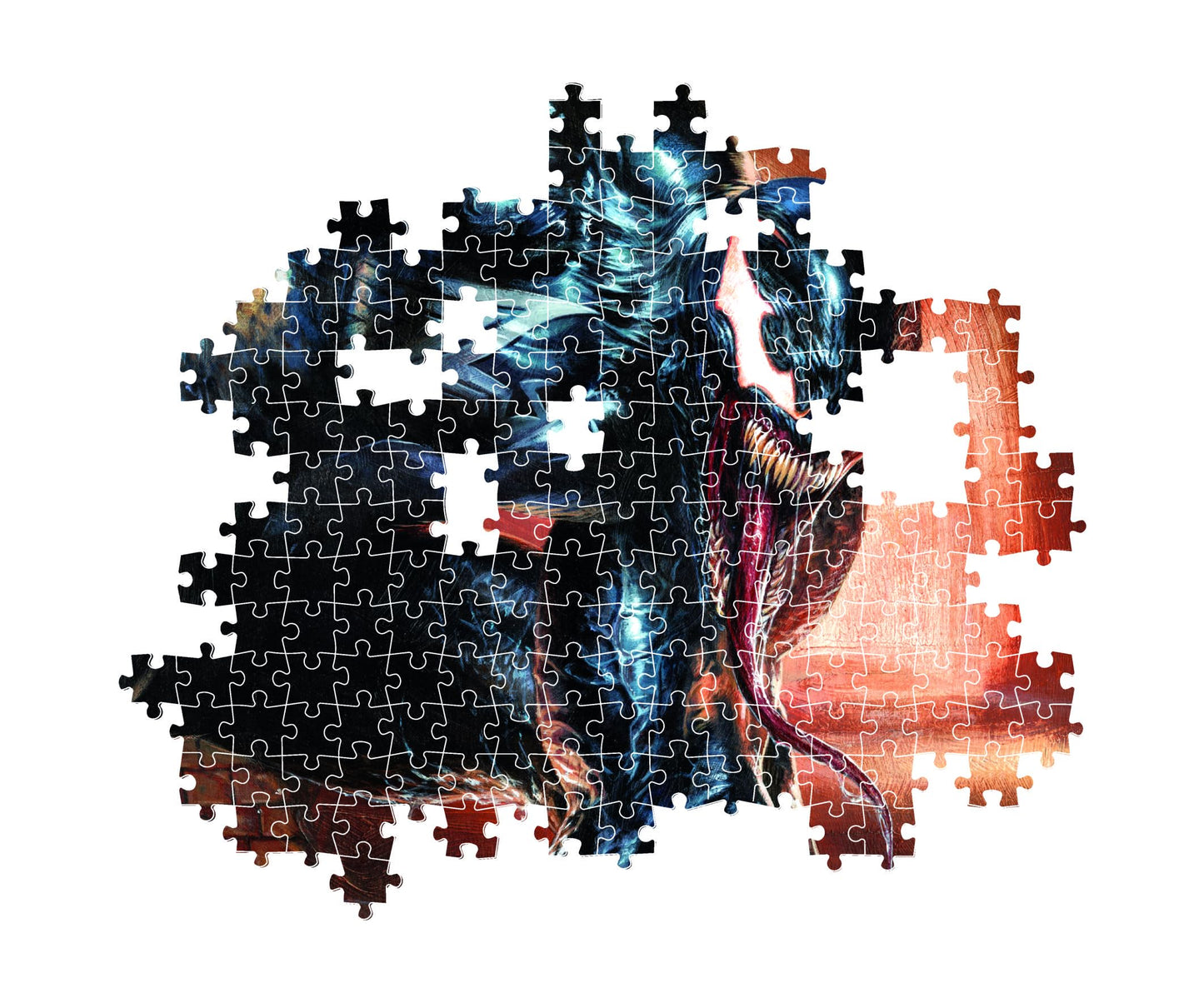 Clementoni Marvel Venom Puzzle - 1000 Pieces - Cardboard - Multi-coloured - Includes Poster - Model 39879 - Adult Jigsaw