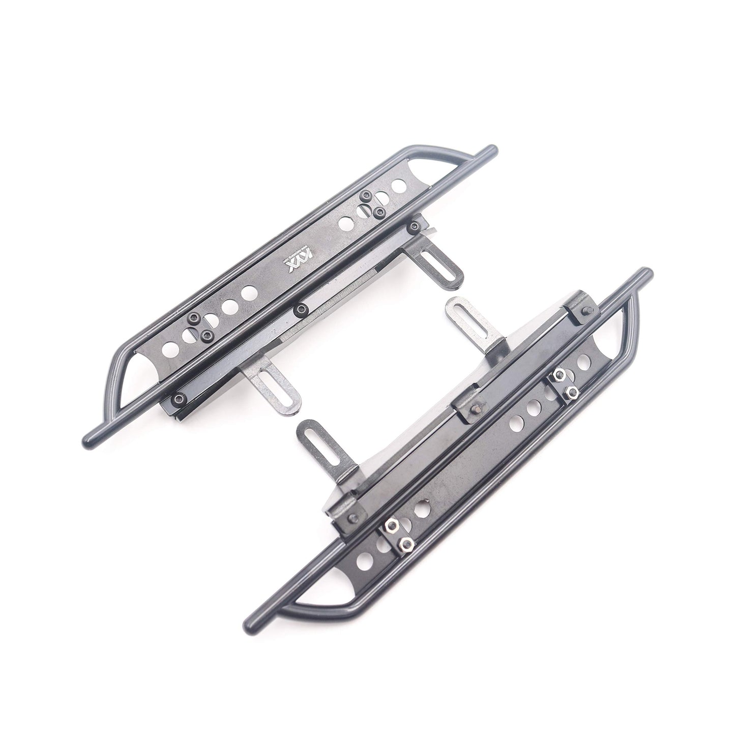 KYX Racing Side Step Running Boards Foot-Plate for 1/10 RC Crawler Redcat Gen8 Scout II (Aluminum)