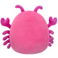 Squishmallows Original 7.5-Inch Cordea The Hot Pink Lobster Plush Toy - Soft Polyester Cuddly Companion