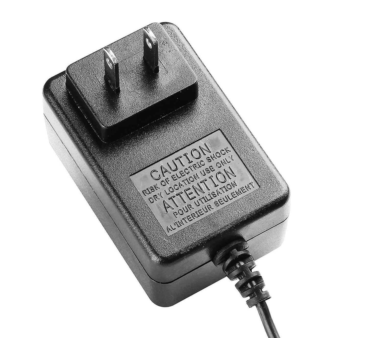 Go Store Choice 6V Battery Charger for Ride-on Toys, Model lkc-060050, Black, Compatible with Kidzone & Flybar Bumper Cars