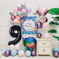 Smlpuame 40 Inch Number Balloon 0-9 Black Large Number 9 Balloons,Digital Balloons For Birthday Party Celebration Decorations Su