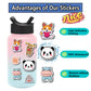 Stickers For Water Bottles, 200Pcs Water Bottle Stickers For Kids, Waterproof Stickers Vinyl Stickers, Cute Stickers Pack